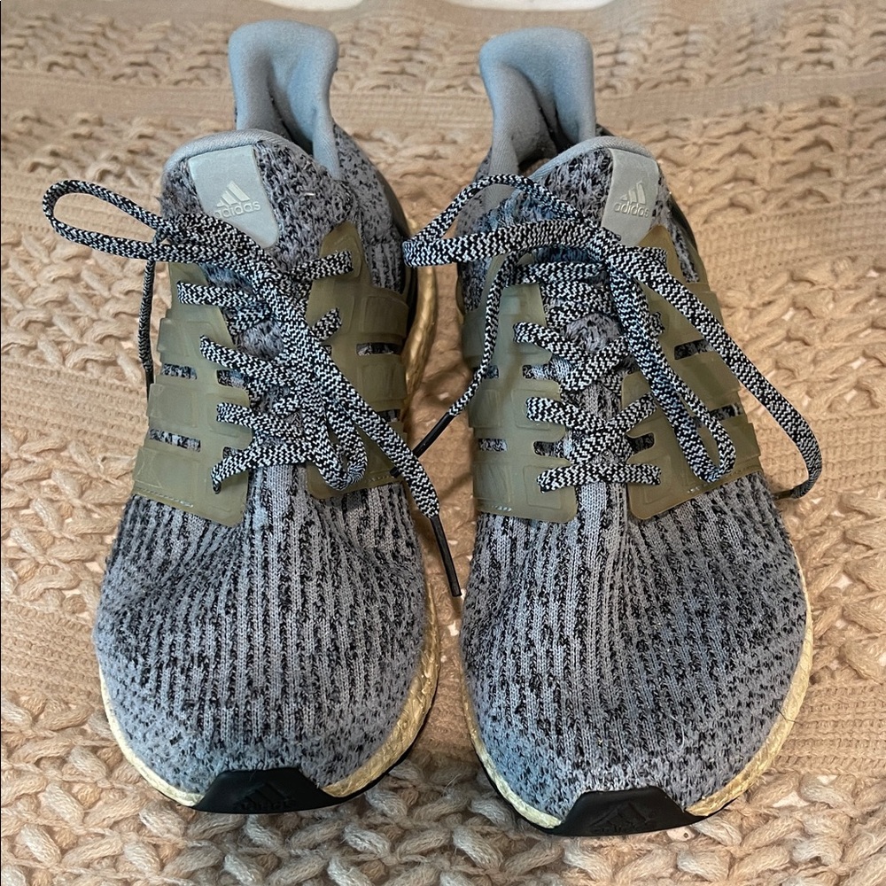 Adidas Ultraboost Knit Sneakers in Gray
